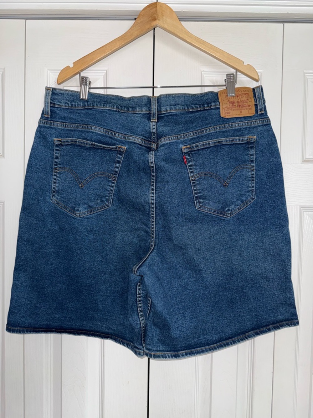Y2K vintage 02/2001/levis 550 relaxed fit short size 20 mis
